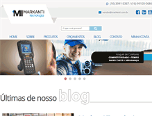 Tablet Screenshot of markanti.com.br